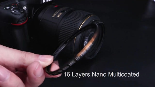 JONGSUN 95mm UV Filter, S-Pro HD Nano MRC Camera Ultraviolet Protection Filter, Multicoated, B270, Ultra-Slim, Lens Cloth Kit