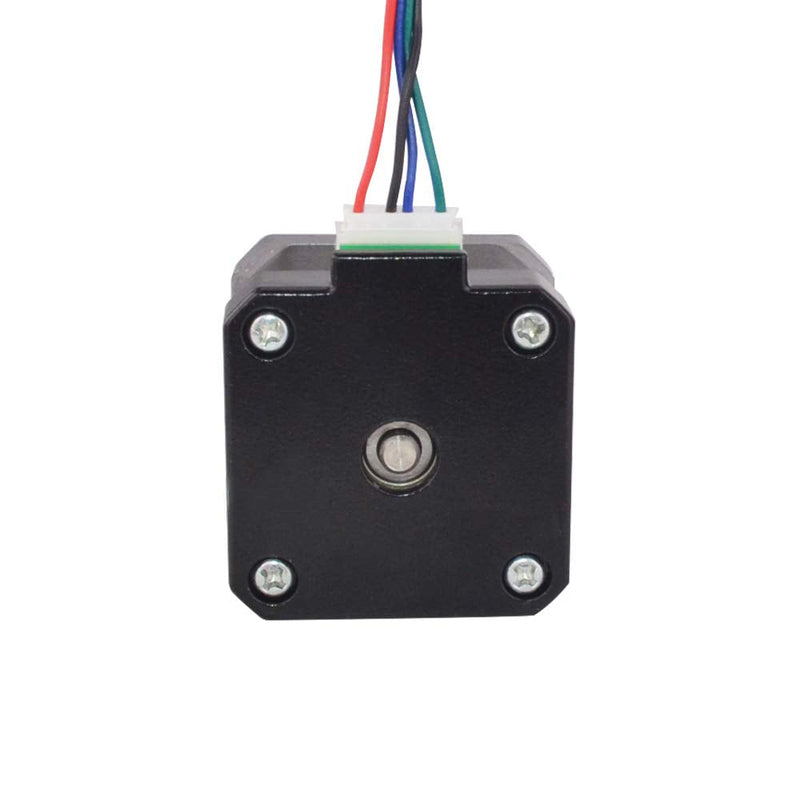 [Australia - AusPower] - Nema 17 Pancake Stepper Motor 45.33oz-in 34mm 1.2A Bipolar 1.8 Degree 4-Lead for 3D Printer XYZ Axis CNC Extruder 1.3" body length 45oz-in holding torque 