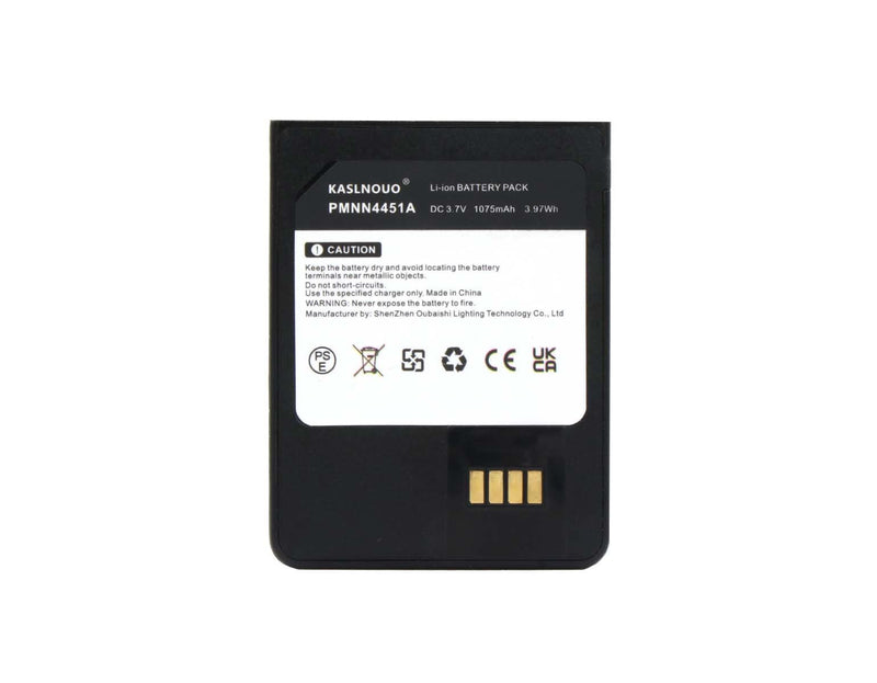 [Australia - AusPower] - 2-Pack Replacement Battery Compatible with Motorola Minitor 6 Pager Minitor VI Pager PMNN4451, PMNN4451A 3.7V 1075mAh 