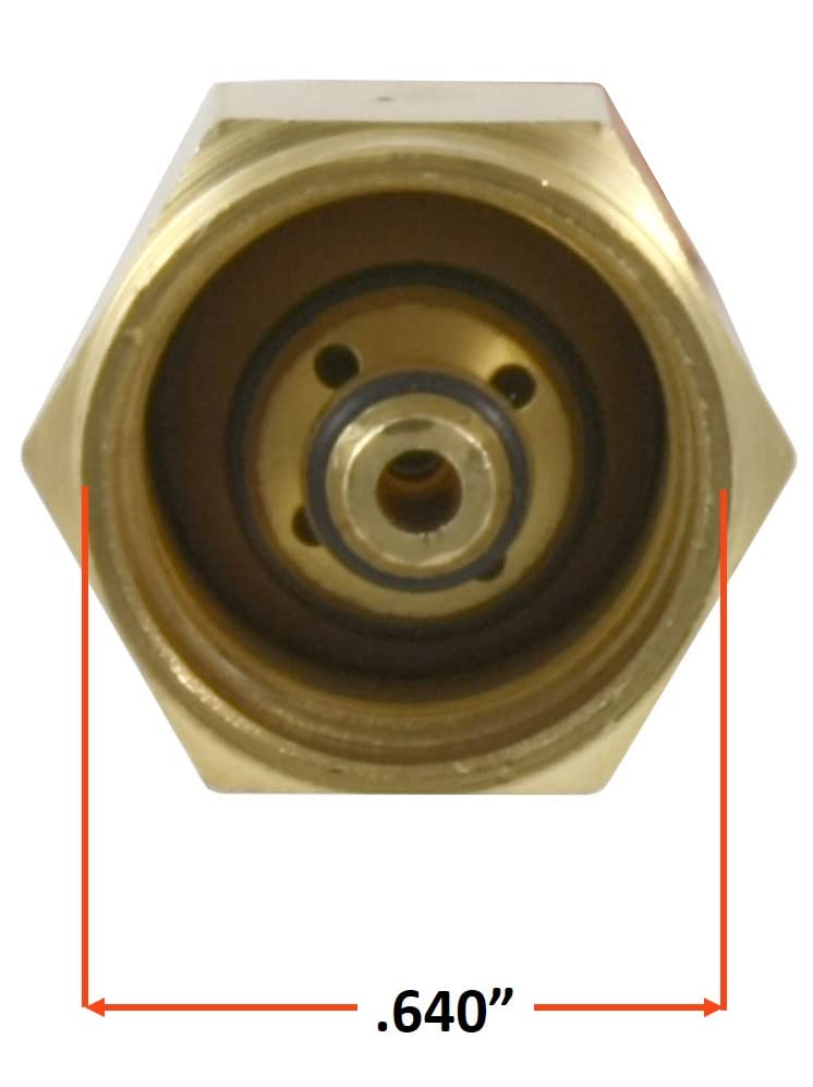 SÜA - Heating Nozzle/Rosebud 8-MFN-1 Replacement for 100 Series Victor torch handles. Oxy/Propane Size: #8 (8-MFN-1)