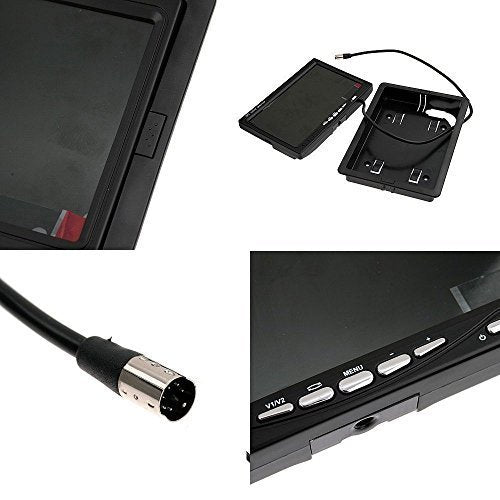 [Australia - AusPower] - 7 inch High Resolution 800 * 480 TFT Color LCD Car Rear View Camera Monitor Support Rotating The Screen and 2 AV Inputs 