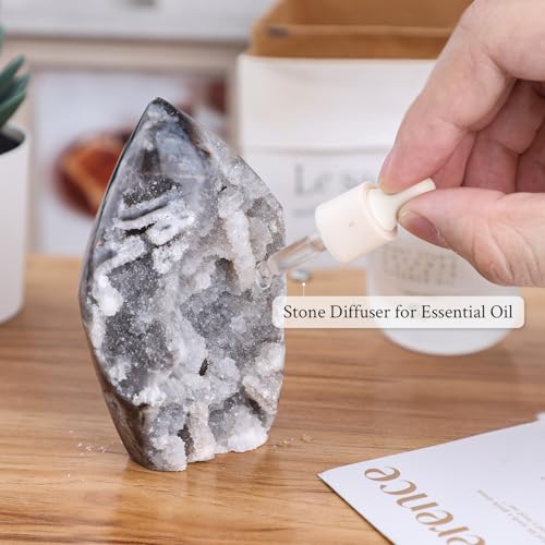 Natural Sphalerite Crystal Geode Decor Healing Crystal Cluster Natural Color 0.44-0.66lb(201g-300g)