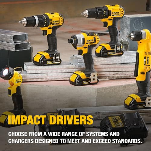 DEWALT Right Angle Attachment, Impact Ready (DWARA120) Black One Size