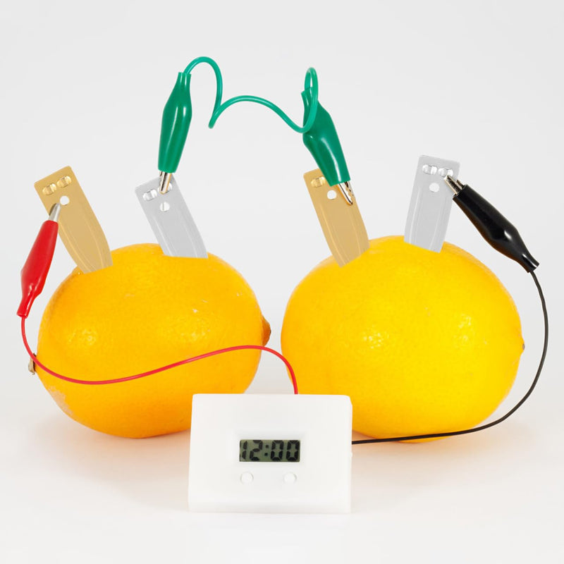 DOITOOL Copper and Zinc Electrode Strips 30Pcs for Fruit Battery Science Experiments Educational DIY Kit 1.57X0.51 Inches Each