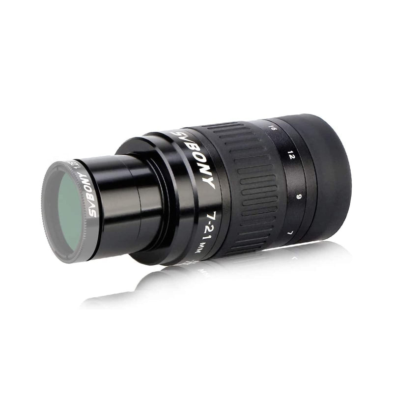 [Australia - AusPower] - SVBONY SV135 Zoom Eyepiece, Zoom 7 to 21mm 1.25 Inch Telescope Eyepiece, 6 Element 4 Group Telescope Accessories for Astronomic Telescopes Visual 7-21mm 