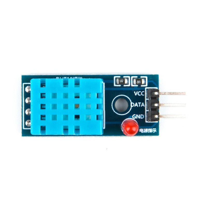 [Australia - AusPower] - SHILLEHTEK DHT11 Temperature and Humidity Sensor Module with LED & Cable - Temperature Humidity Measurement for Arduino, Raspberry Pi, ESP32 and Other Microcontrollers, Electronic Practice DIY 