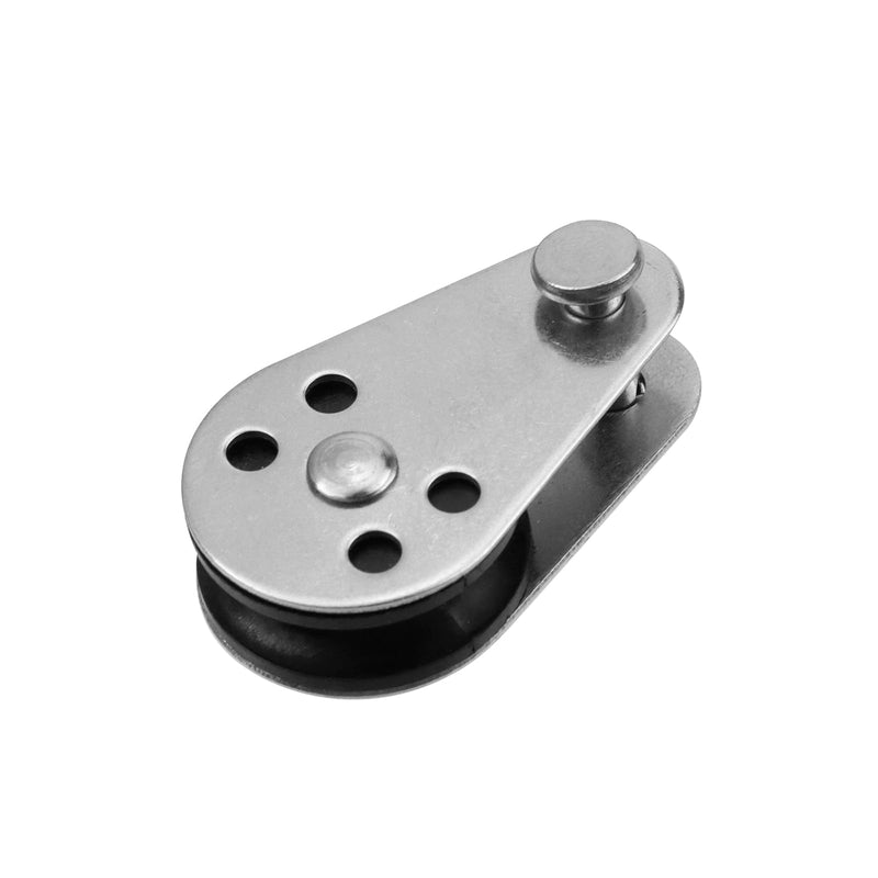 [Australia - AusPower] - 4Pcs Marine Pulley Stainless Steel Nylon Marine Pulley, Pulley Block for Rope 