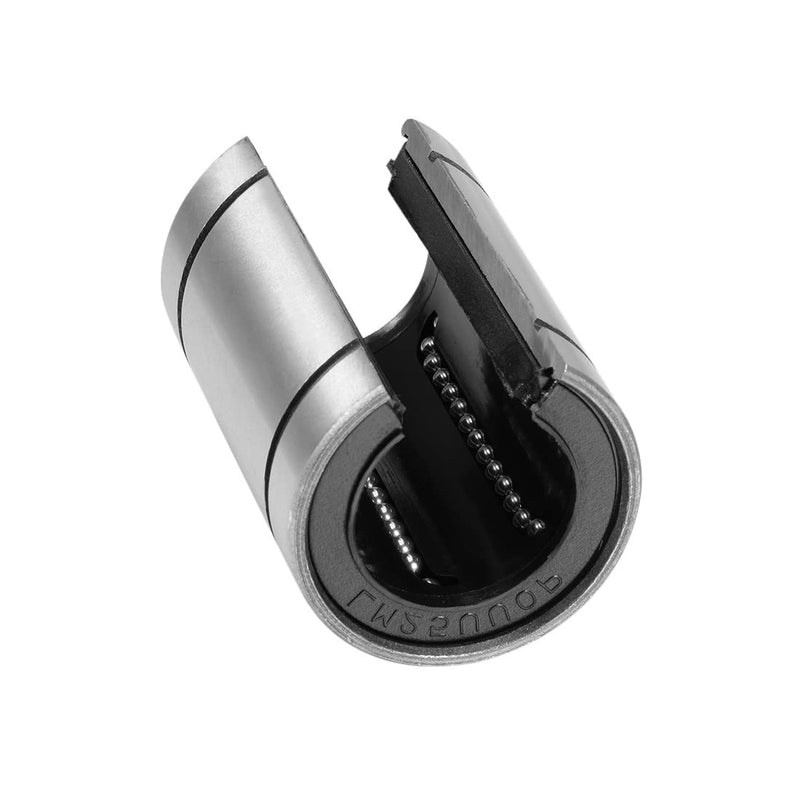 [Australia - AusPower] - uxcell LM25UUOP Linear Ball Bearings Open Type, 25mm Bore Dia, 40mm OD, 59mm Length (Pack of 4) 