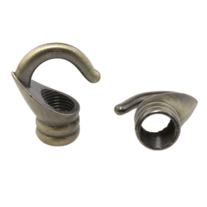 [Australia - AusPower] - Light Fixture Hooks Ring Nut Lifting Ring Nut Eye Nuts Lamp Nut M10 Thread Bronze Ring Hanging Light Ring Lighting Chandelier Replacement Parts Swag Light Kit 4 Set 