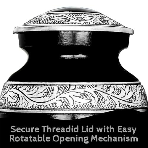 Small Urns for Human Ashes Keepsake - Urn for Ashes for Women, Urns for Human Ashes Adult Man, Mini Urn Small Keepsake