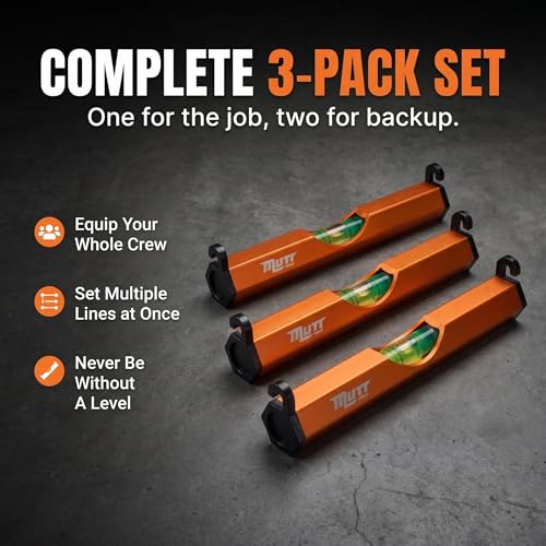 3 Inch Aluminum String Line Level for Construction