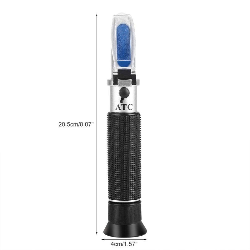 [Australia - AusPower] - Refractometer,Alcohol Tester,Hydrometer Alcohol,Handheld Wine Tester Meter Measure Instrument,Wine Refractometer Alcohol 0-80% Test Refractometer 
