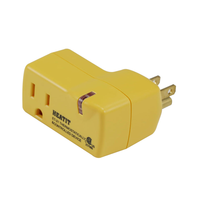 HEATIT ET-21 Freeze Thermostatically Controlled Outlet On at 38F /Off at 50F ET-21-4 4PCS 4.0