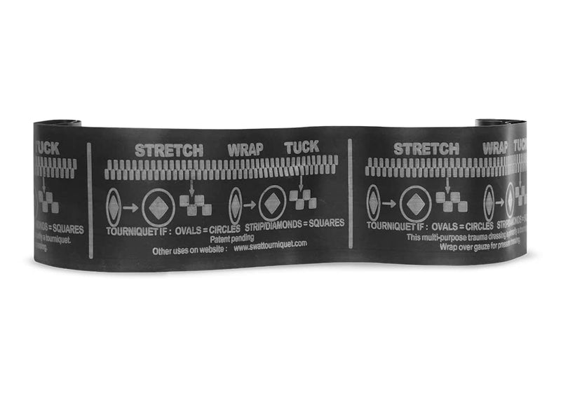 [Australia - AusPower] - Tourniquet Black 2 Pack, Emergency Equipment for Massive Hemorrhage Control, Made in The USA 