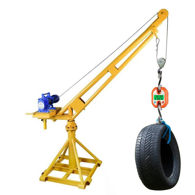 [Australia - AusPower] - Digital Hanging Scales Portable Heavy Duty Crane Scale 150 kg 300 lb 2 AAA Batteries(Not Included) (Orange) Orange 