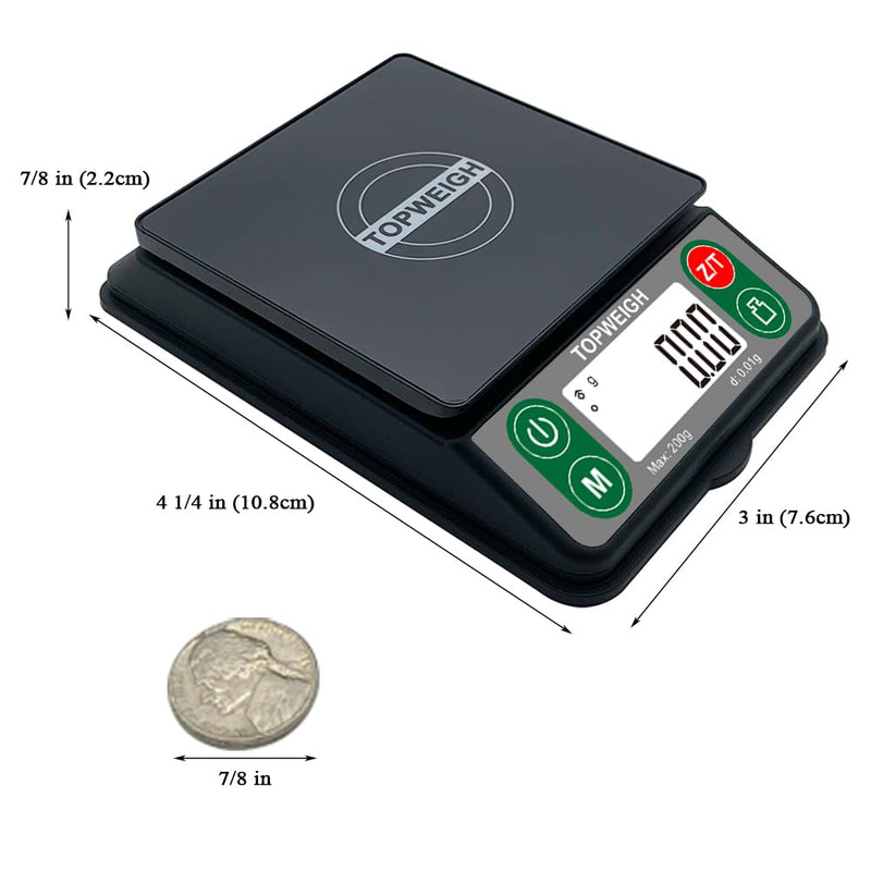 [Australia - AusPower] - Arrow Scale with Arrow Holder, Arrow Grain Scale, Easy to Read, 3086 Grains x 0.1gn, 200 Grams by 0.01g, Large Backlight Display, 6 Weighing Units, Included Calibration Weight, Batteries 
