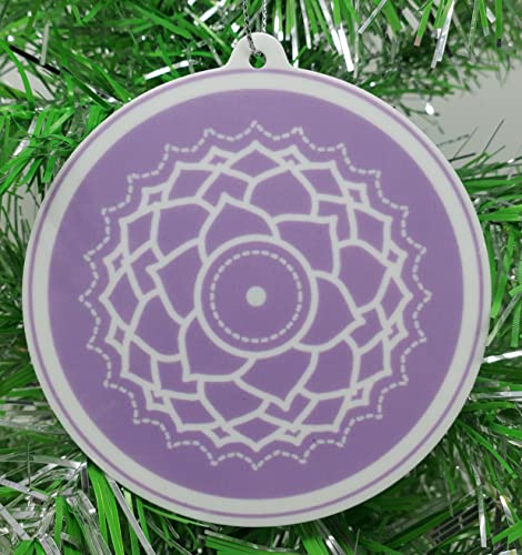 7 Chakra Ornaments Healing Crystals Feng Shui Ornament Yoga Meditation Christmas Ornament Set (C39)