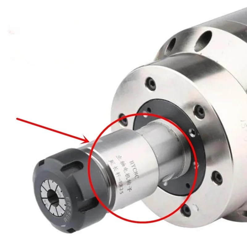 [Australia - AusPower] - 1pc Adapter Er11-Er16 Extension Rod Spindle Motor Rotor Engraving Machine Spindle Motor Shaft Sleeve ER11-ER16(Without Nut) 