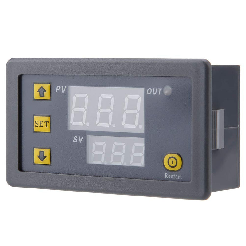 [Australia - AusPower] - Temperature Controller 12V 500C Dc 12V Led Digital Thermostat Electronic W3230 Led Digital Temperature Controller Thermostat Switch Sensor Meter(Dc12V) (12V red and Blue Display) 12V red and blue display 