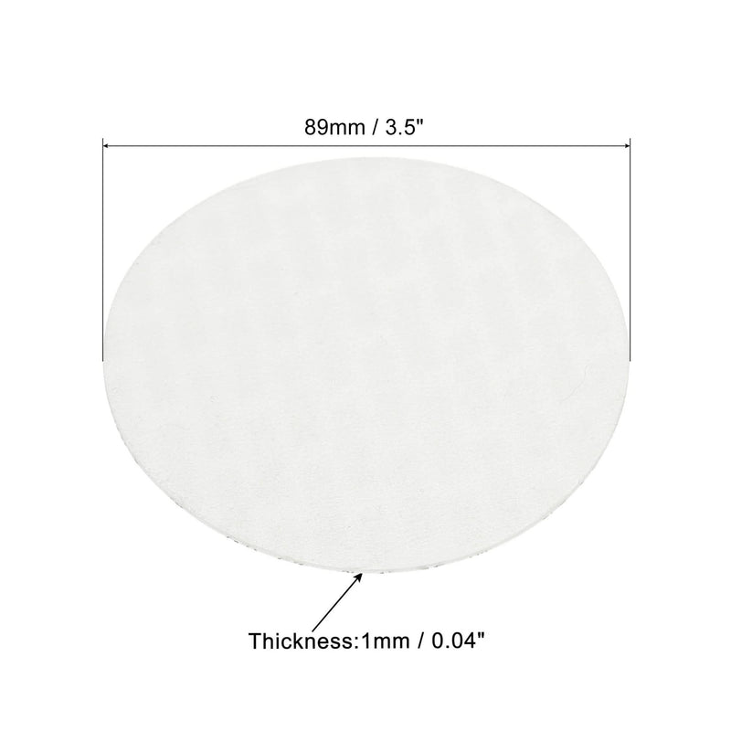 [Australia - AusPower] - PATIKIL 89mm/3.5" Foam Lid Liner, 150 Pack PS Foam Resistant Tamper Pressure Sensitive Seal for Bottle Cap Liners Seals 89mm/3.5" 