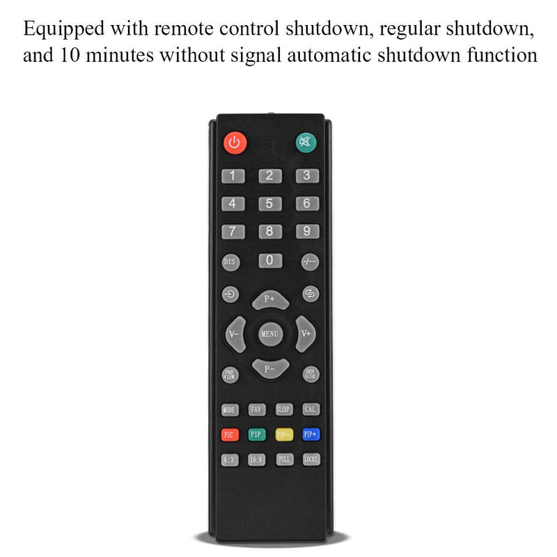 RF to Converter, to RF Modulator, All Standard Converter Analog TV Receiver Adapter Remote Control 100 to 240V (US Plug 110V to 220V)