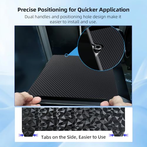 IdeaFormer PEO PET K1C Build Plate 235x235mm, Smooth PEO PET Spring Steel Bed Sheet with Magnetic Bed Plate for Creality K1, K1C, Ender 3 S1/Pro, Ender 3 V3 SE, Ender 3 V3 KE, Ender 5 S1 PET PEO with Magnetic Plate
