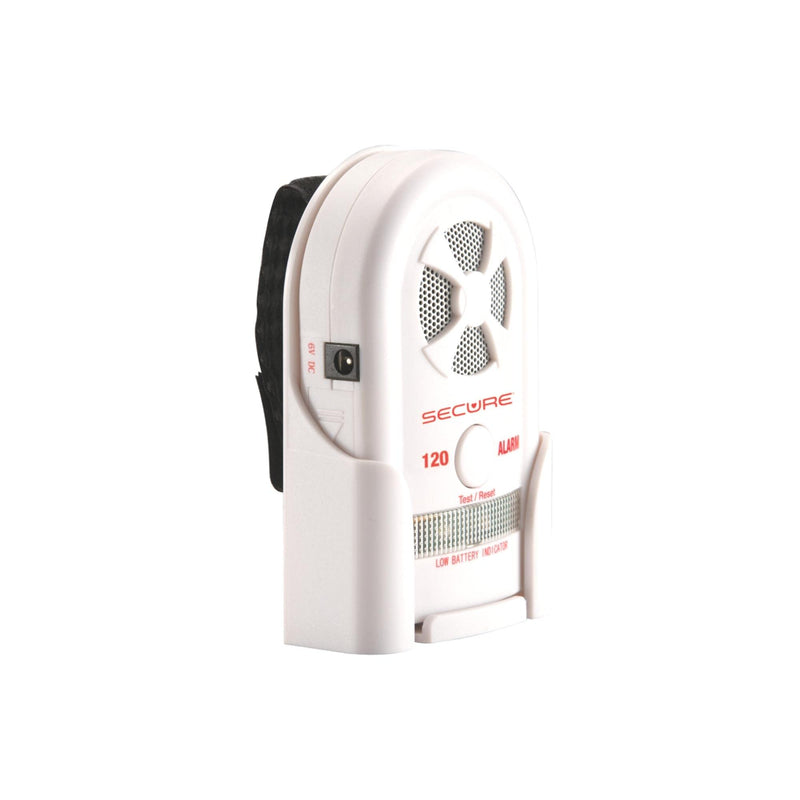 [Australia - AusPower] - Secure Chair Alarm for Elderly Dementia Patients - 12x12 in Pressure Sensor Pad, 80-120 dB Monitor - Fall Prevention Devices, Monitoring Kit Caregiver Alert, Perfect Complement to Bed Alarm 