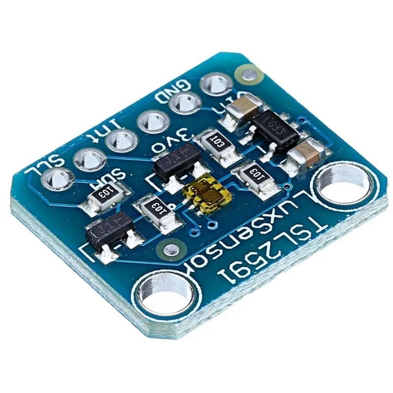 TSL2591 digital light sensor, DC 3.3V-5V I2C sensor module Sensor light detection module Built-in A/D converter