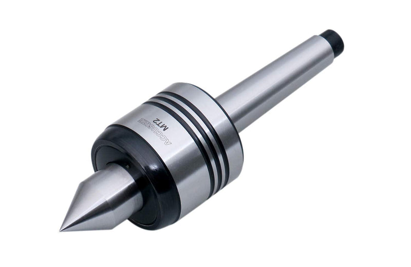 Accusize Industrial Tools MT2 Precision Medium Duty Live Center, Overall Length 5.83'', 0537-6436 | OAL 5.83", 0.0002" Accuracy, 300 lbs Max Weight, 3500 RPM