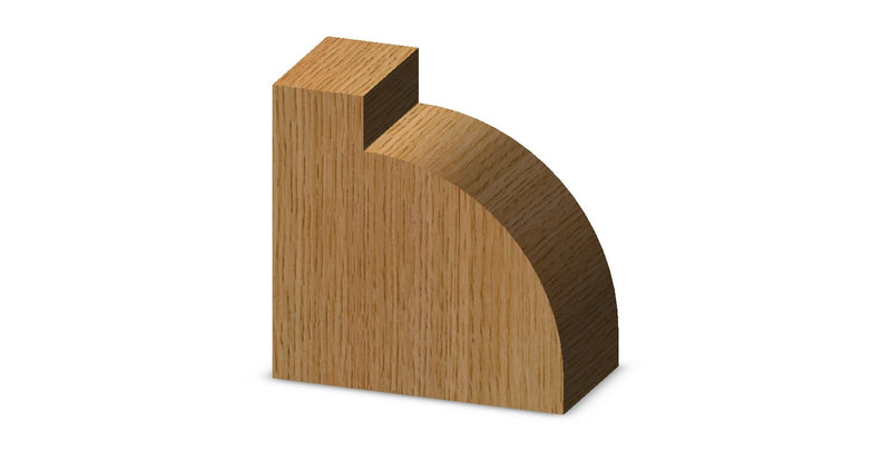 Whiteside 2000B Roundover Router Bit: 3/32 Inch Radius, 11/16 Inch Large Diameter, 1/4 Inch Shank, 1/2 Inch Cutting Length