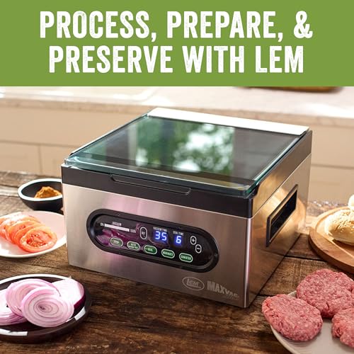 LEM Products MaxVac Pro Mylar Vacuum Sealer Bags, 8" x 10", 50 Count 8x10