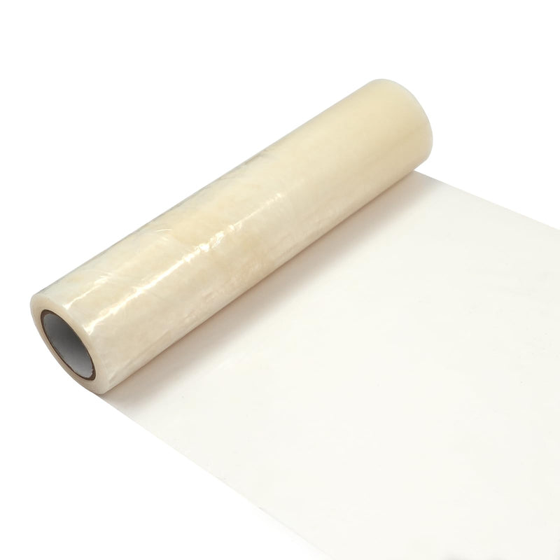 ROLLINGDOG Window Protection Film - Self Adhesive Clear Protective Glass Film 10.63 inch x 100 feet for Smooth Surfaces Such as Glass, Windows, etc. 11 inch x 100 feet