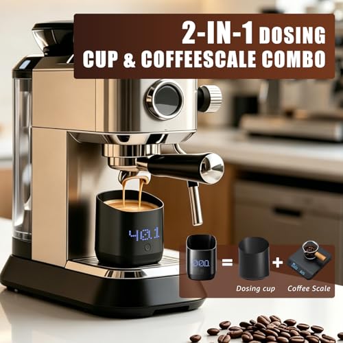 Scales with Timer, Mini Coffee Weighing Scales, for Coffee Lover Gifts
