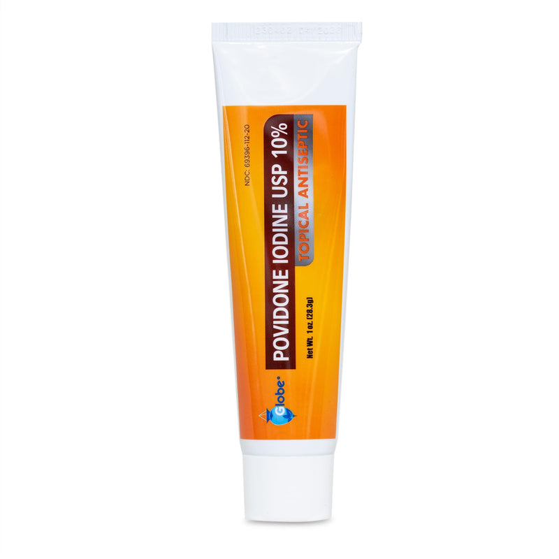 [Australia - AusPower] - Globe (4 Pack) Povidone Iodine 10% First Aid Ointment 1 Oz, for Cuts Scrapes Burns (Compare to Betadine) 