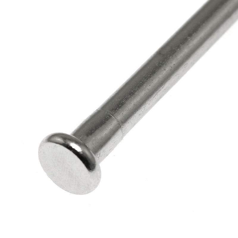 [Australia - AusPower] - Maxmoral Door Hinge Pin Maxmoral 4pcs 3.5 Inches Hinge Pins for Interior Door Security Replacement, Silver 