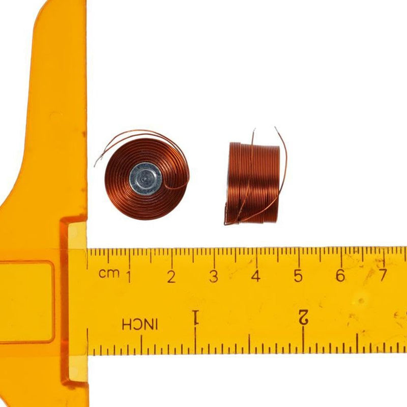 [Australia - AusPower] - 10PCS Magnetic Levitation DIY Coil Copper Coil Electromagnetic Induction Experiment Coil 19X12MM 