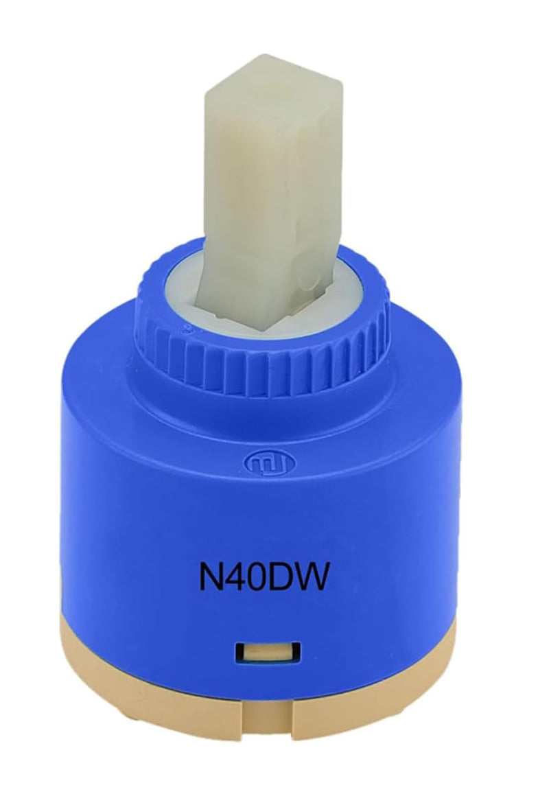 40 mm Tap Cartridge Certification Ceramic Cartridge Replacement Cartridge Tap Valves for Kitchen Bathroom Bath Tap Replacement Parts 40 mm cartridge