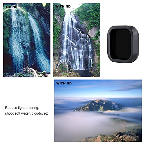 ND Filter for GoPro Hero 12/11/10/9 Black/Hero 11 Black Mini 5-Pack Filter for Hero 9 10 11 12