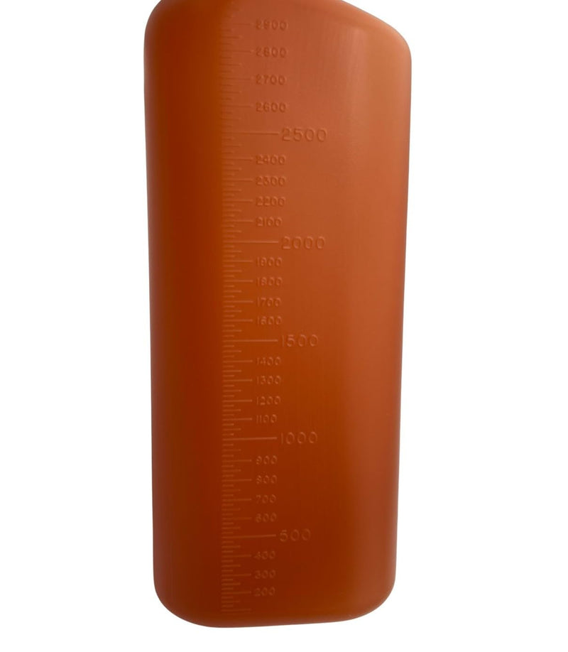 [Australia - AusPower] - Large Urine Collection Container with Spill Proof Screw Lid, 24-Hour Urine Collection Bottle (Pack of 2) 