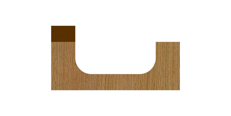 Whiteside 1376B Bowl & Tray Form Router Bit: 1-1/4 Inch Cutting Diameter, 1/2 Inch Shank, 1/2 Inch Cutting Length, 1/4 Inch Radius, Includes Bearing for Pattern Template Routing