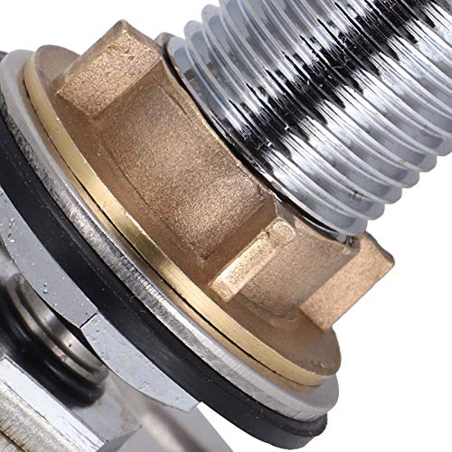 Moncer stainless steel cup washer faucet for rinsing cups, shown in a durable metal finish