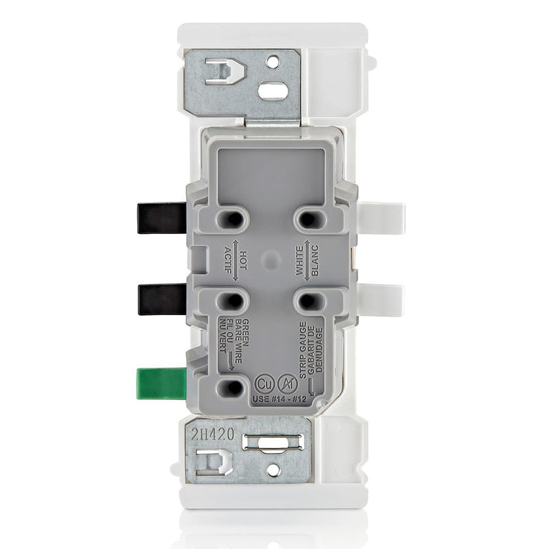 [Australia - AusPower] - Leviton E5325-MW Decora Edge 15 Amp Tamper-Resistant Duplex Wall Outlet, 10-Pack - White 10 Count (Pack of 1) 