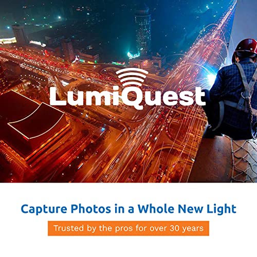 LumiQuest Photography Mini-Kit, Mini SoftBox, SoftScreen Flash Diffuser, UltraStrap, and Convenient Carrying Case Kit