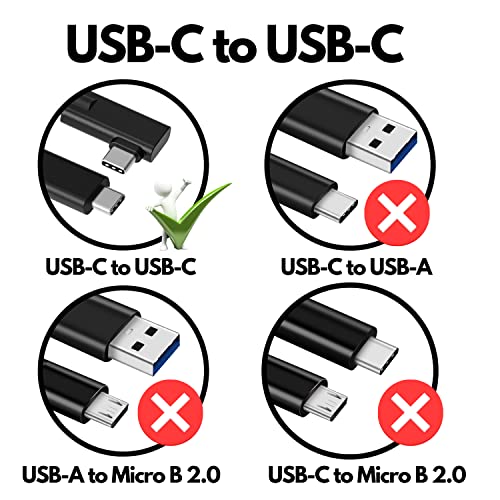15ft Professional Tethering Cable USB-C Compatible with Sony Alpha A7 IV, A7R IV, A7/A7S/A7R III, ZV-E10, FX3, FX30, Nikon Z9/Z8/Z7/Z6, Canon EOS R10, R8, R7, R5C FujiFilm X-M5, X-T5, GFX 100 Lumix S1