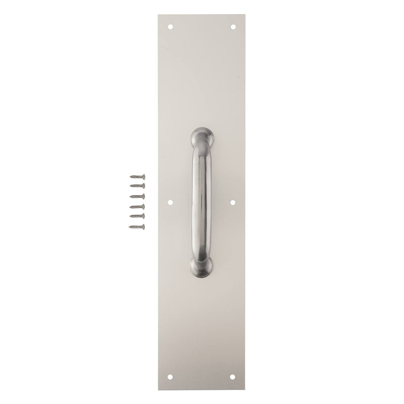 [Australia - AusPower] - PULL PLATE ALUMINUM 15"L Aluminum Finish 