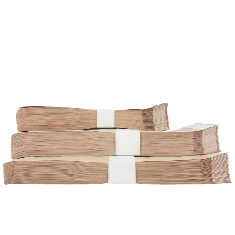 [Australia - AusPower] - 100 Self-Sealing Cleaning Pouches, Dry Heat Autoclave Kraft Paper Cleaning Bags for Dentist Tools and Nail Art Supplies (100mm x 200mm) 100mm x 200mm 