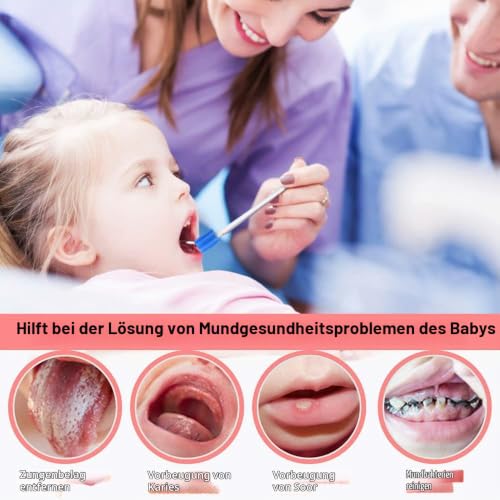 Pack of 100 Disposable Oral Care Sponge Portable Mouth Sponge Oral Care Sticks | Disposable for cleaning dental clinics 13.5 cm (blue) Blue