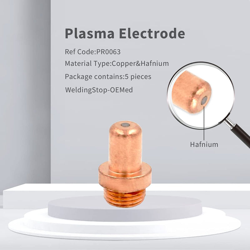 WeldingStop Plasma Kit for Eastwood Versa Cut 60 CB70 Torch (PKG-14, Tip Diameter 1.2mm 0.047'', Electrode Replacement) Versa-Cut 60 Kits PK-14