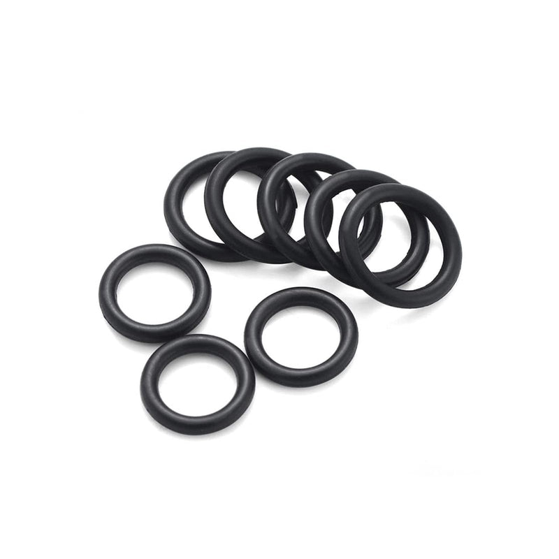 [Australia - AusPower] - Nitrile Rubber O-Rings 26mm OD 24mm ID 1mm Width Metric Sealing Washer Round O-Ring Gasket O Rings Seal Grommets, Black, Pack of 50 
