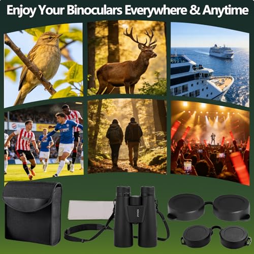 15x50 HD High-Powered Binoculars for Adults & Teens 15X50